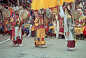 Ladakh - Cham masks dances at Tak Tok monastery